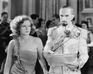 Greta Garbo as Tania and Gutav von Seyffertitz as Boris are master spies in "The Mysterious Lady."
