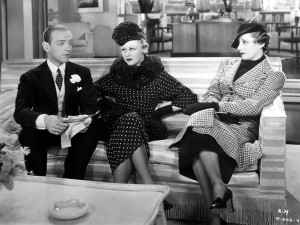 Fred Astaire, Ginger Rogers and Irene Dunne in "Roberta."