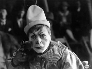 Gosta Ekman plays Joe HIggins, a white-faced clown, in "The Golden Clown."