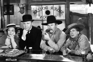 From left, Zazu Pitts, Charles Laughton, Charles Ruggles and Maude Eburne in "Ruggles of Red Gap."