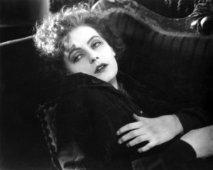 Greta Garbo in "The Joyless Street."
