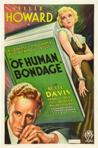 The movie poster for "Of Human Bondage."