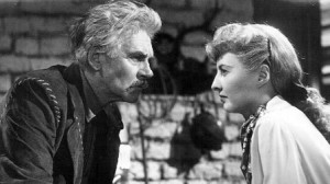 Walter Huston and Barbara Stanwyck star in "The Furies."