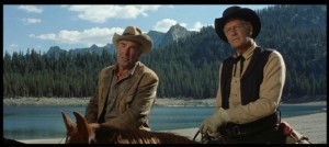 Randolph Scott (left) and Joel McCrea in "Ride the High Country."