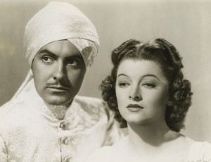 Tyrone Power and Myrna Loy star in "The Rains Came."